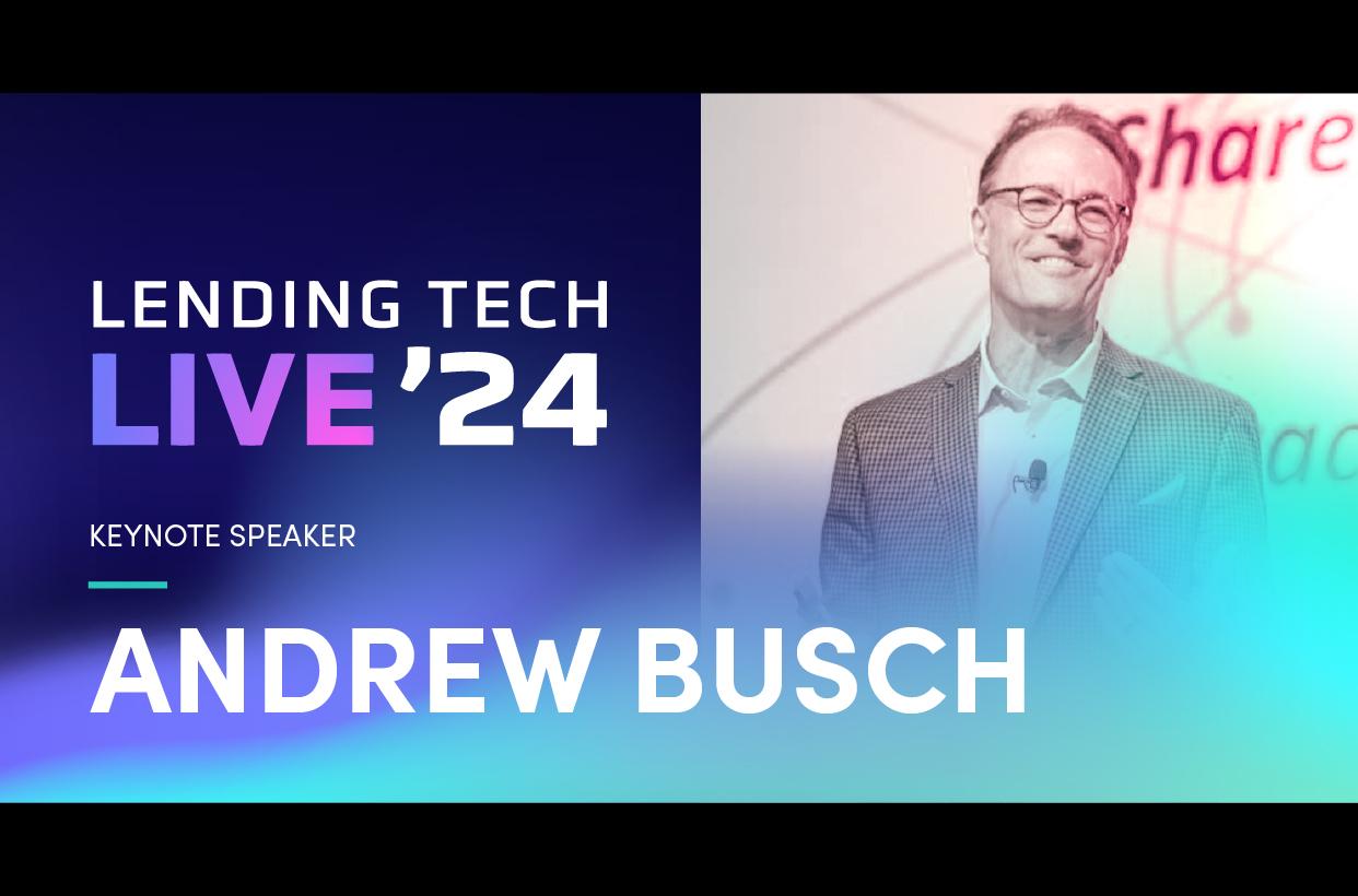 Origence Announces Andrew Busch as Keynote Speaker for Lending Tech