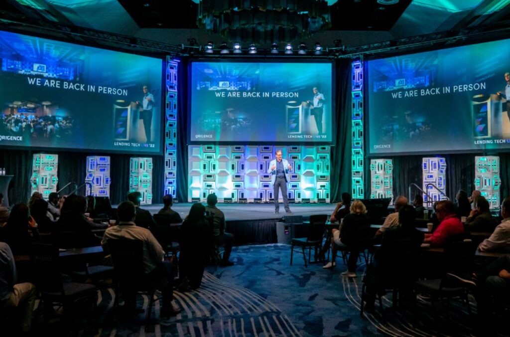 Tony Boutelle of Origence presents at Lending Tech Live