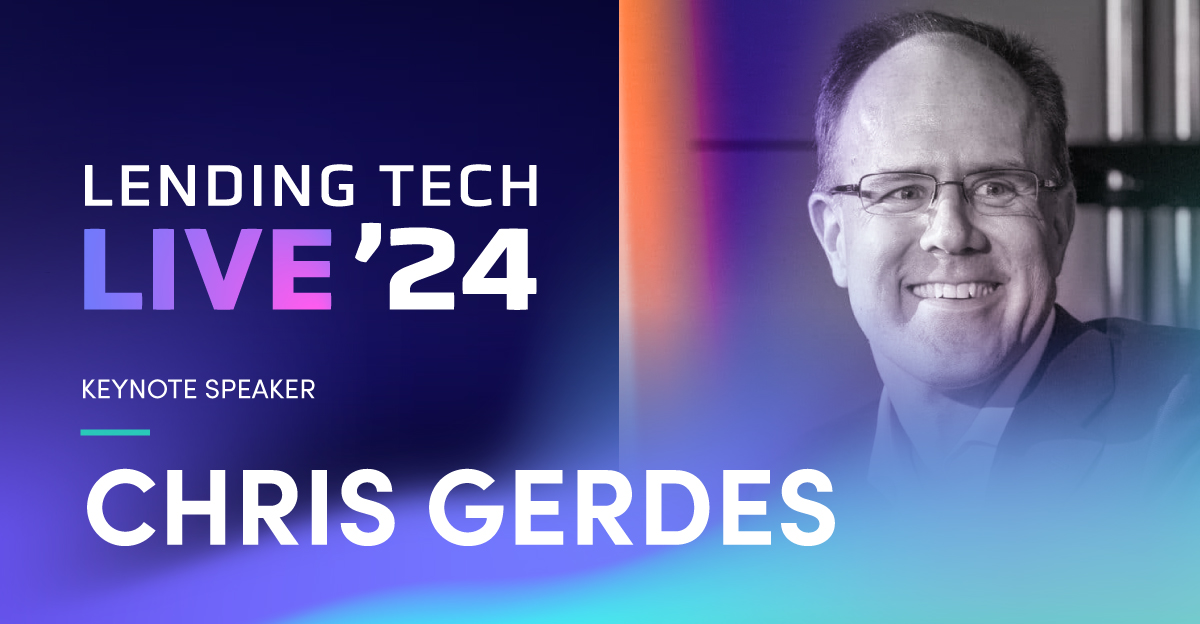 A photo of Lending Tech Live '24 Keynote Speaker: Chris Gerdes