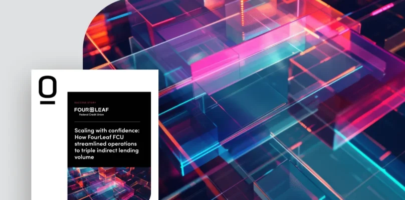 Success story cover to the left and digital file graphic to the right.