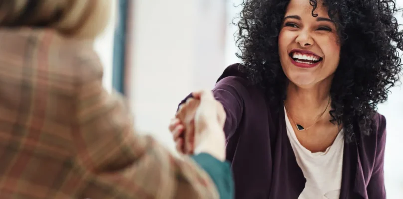 A CUSO leader and a well a tech leader discussing the potential of a CUSO partnership.