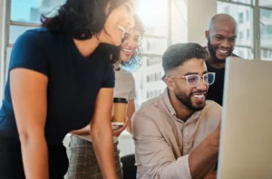 Credit union leaders working on its digital experience management using arc DX admin.